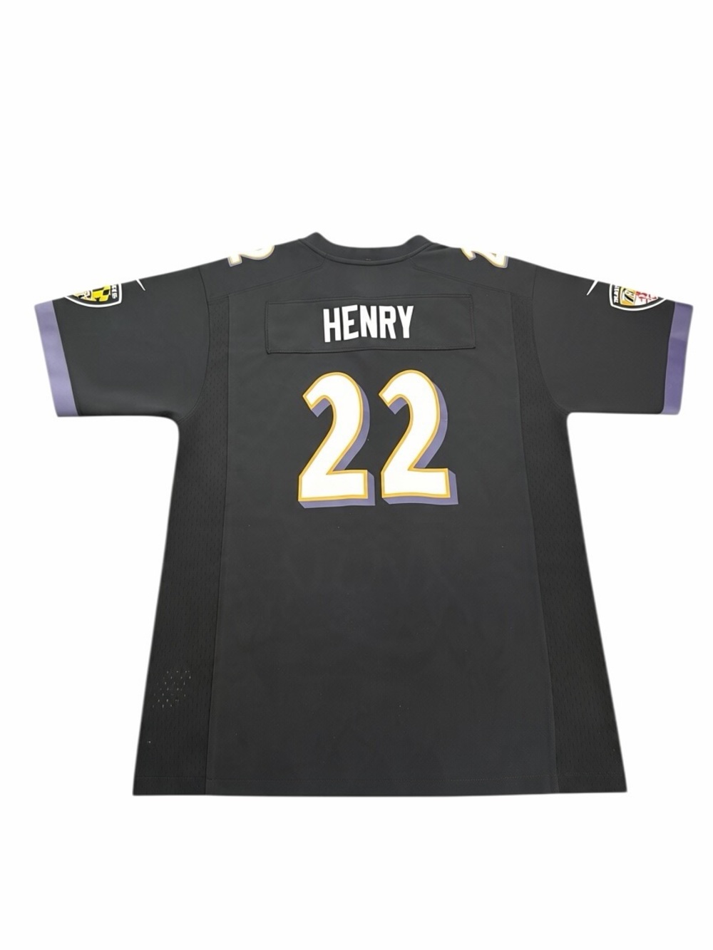 NWT Nike Derrick Henry Baltimore Ravens Game Jersey Youth XL 18/20 Black